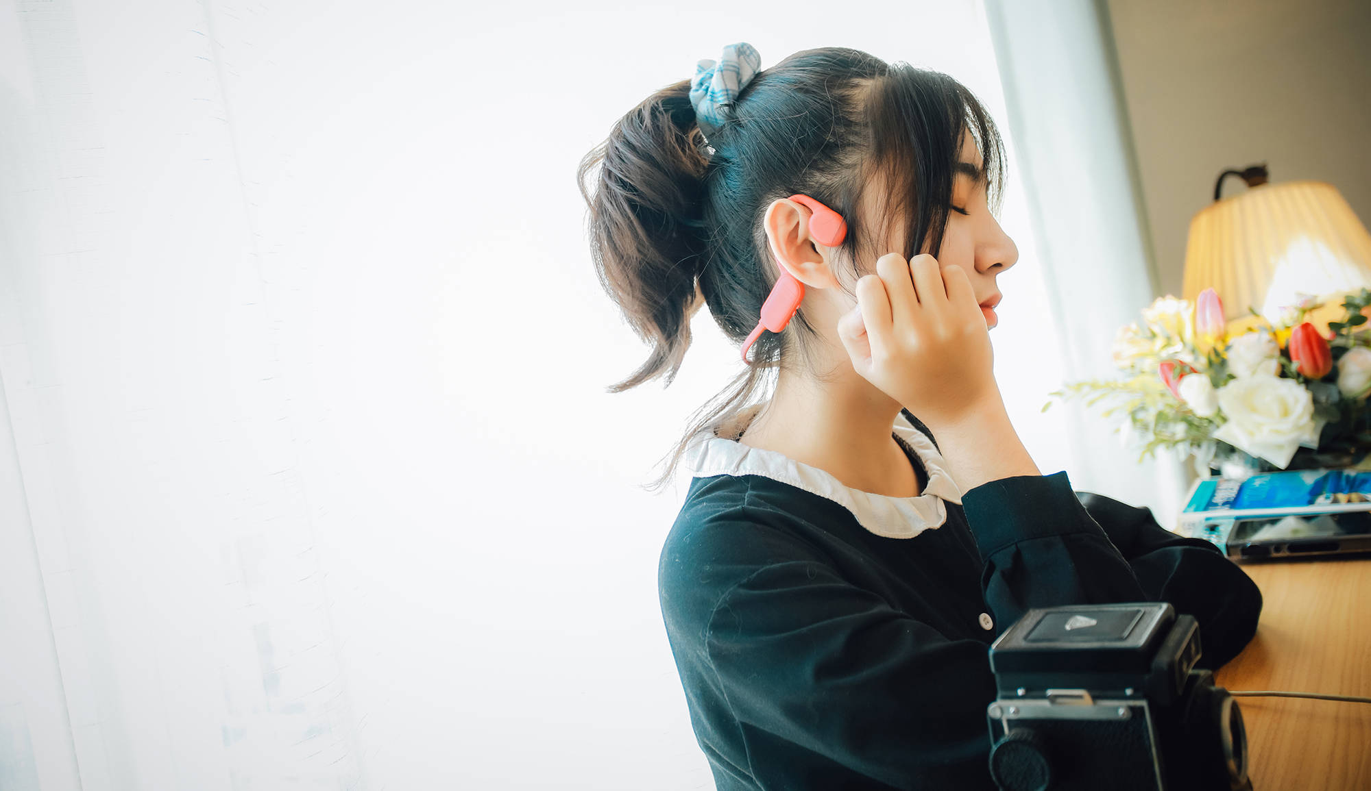 游泳洗澡两不误-南卡Runner Pro骨传导耳机