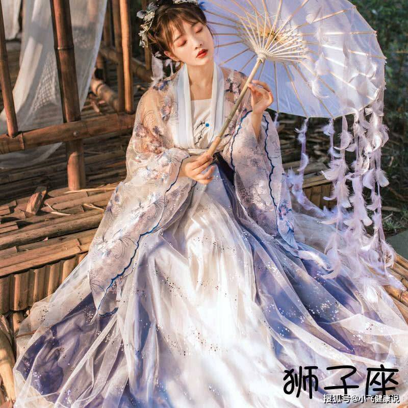 十二星座专属汉服,金牛温柔,水瓶仙气,看到双子:爱辽爱辽!