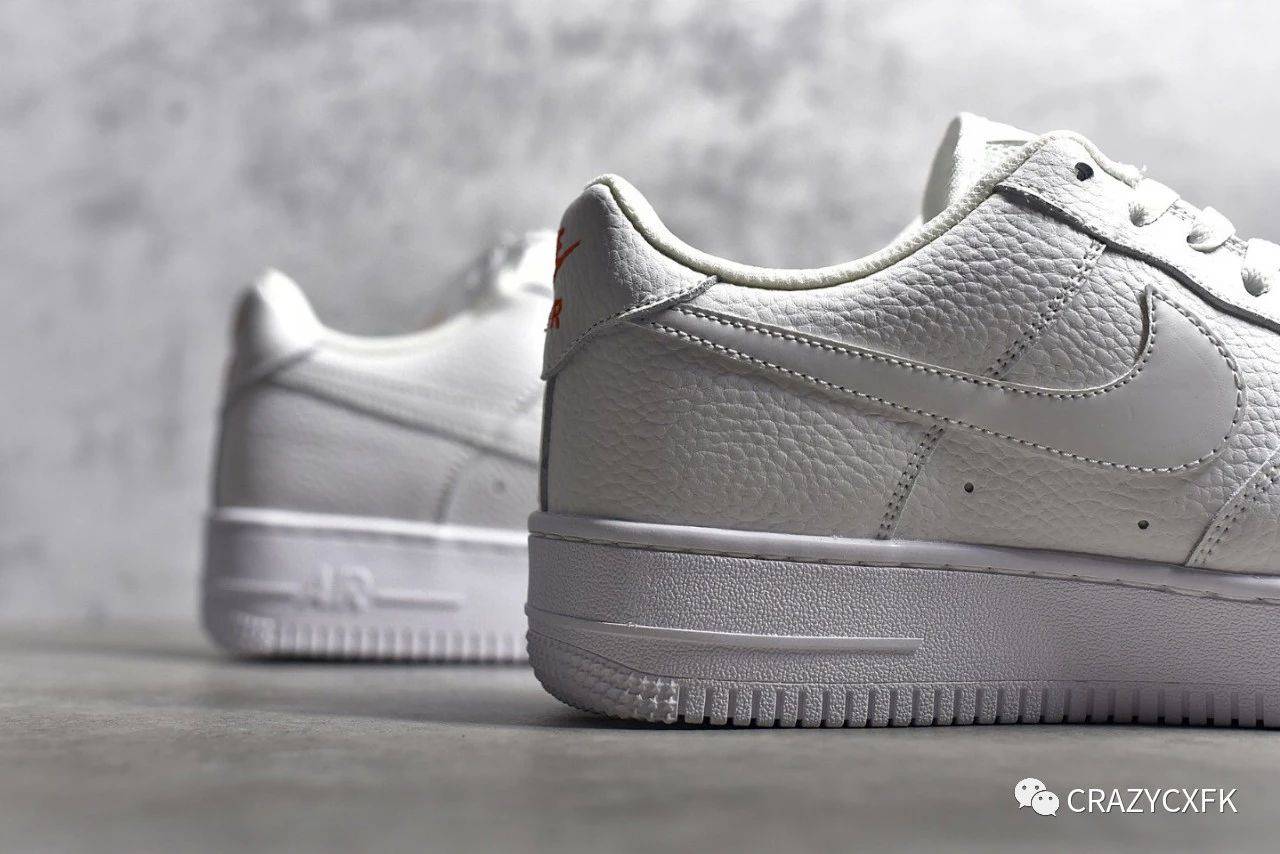 耐克空军一号 nike air force 1 low premium 荔枝纹红蓝双钩刺绣