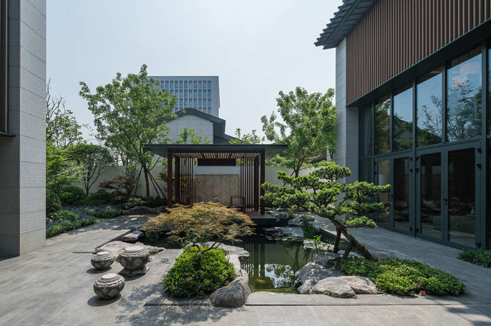 玩转庭院:15个新中式庭院景观设计,院落还是中式的有feel-搜狐大视野-搜狐新闻