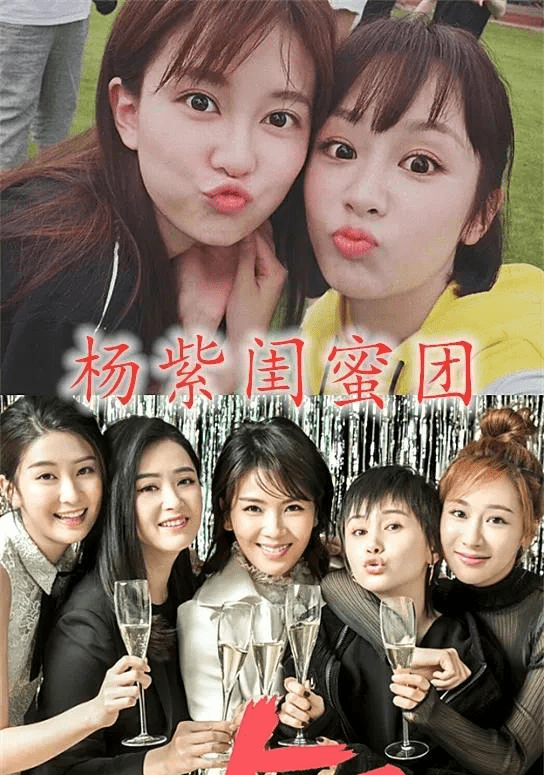 赵丽颖的闺蜜团,宋茜的闺蜜团,林允闺蜜团,看到杨紫闺蜜团羡慕