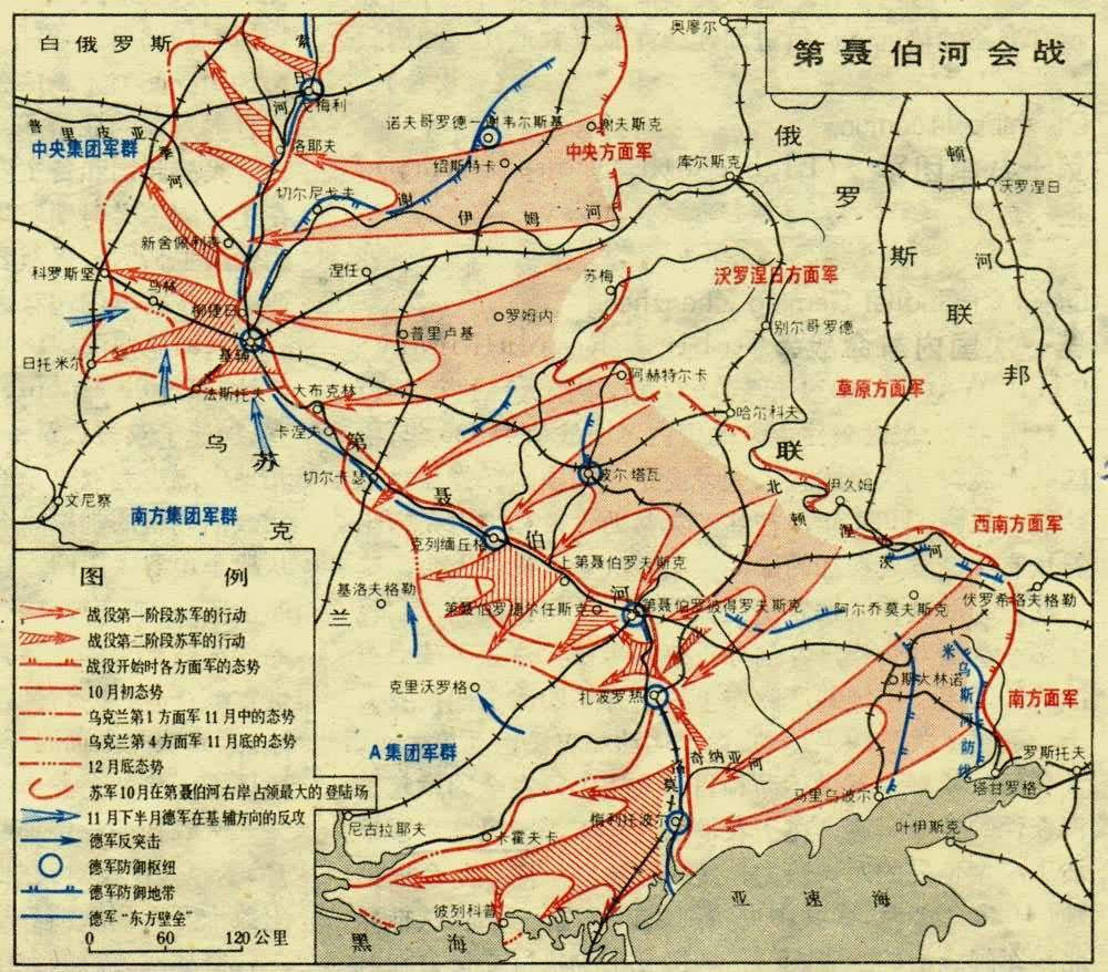 二战第聂伯河会战为何是苏军1944年战略反攻的序曲水到渠成