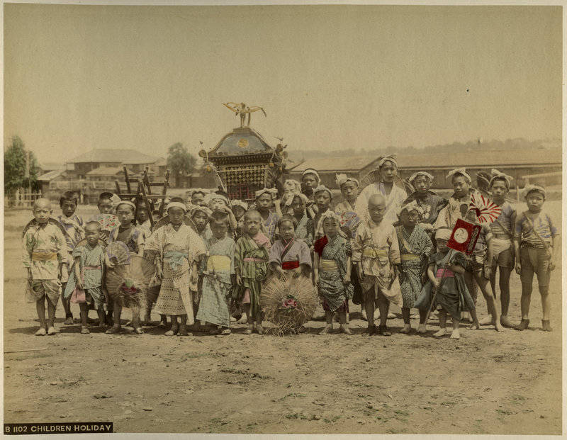 历史老照片:1870年至1890年的日本民生