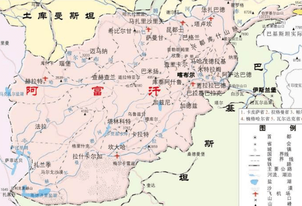 阿富汗人口2020总_阿富汗人口分布图