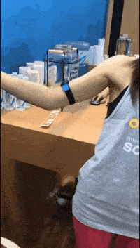 搞笑gif段子号称村里一霸的大鹅竟然败给了狗子