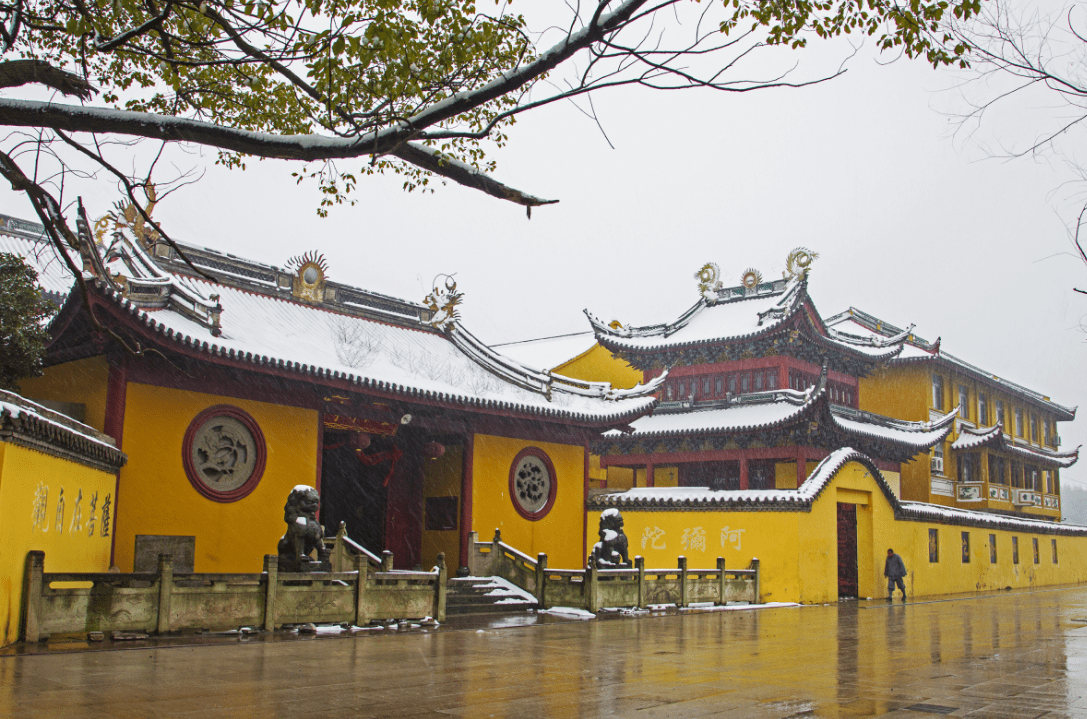 金仙禅寺冬景