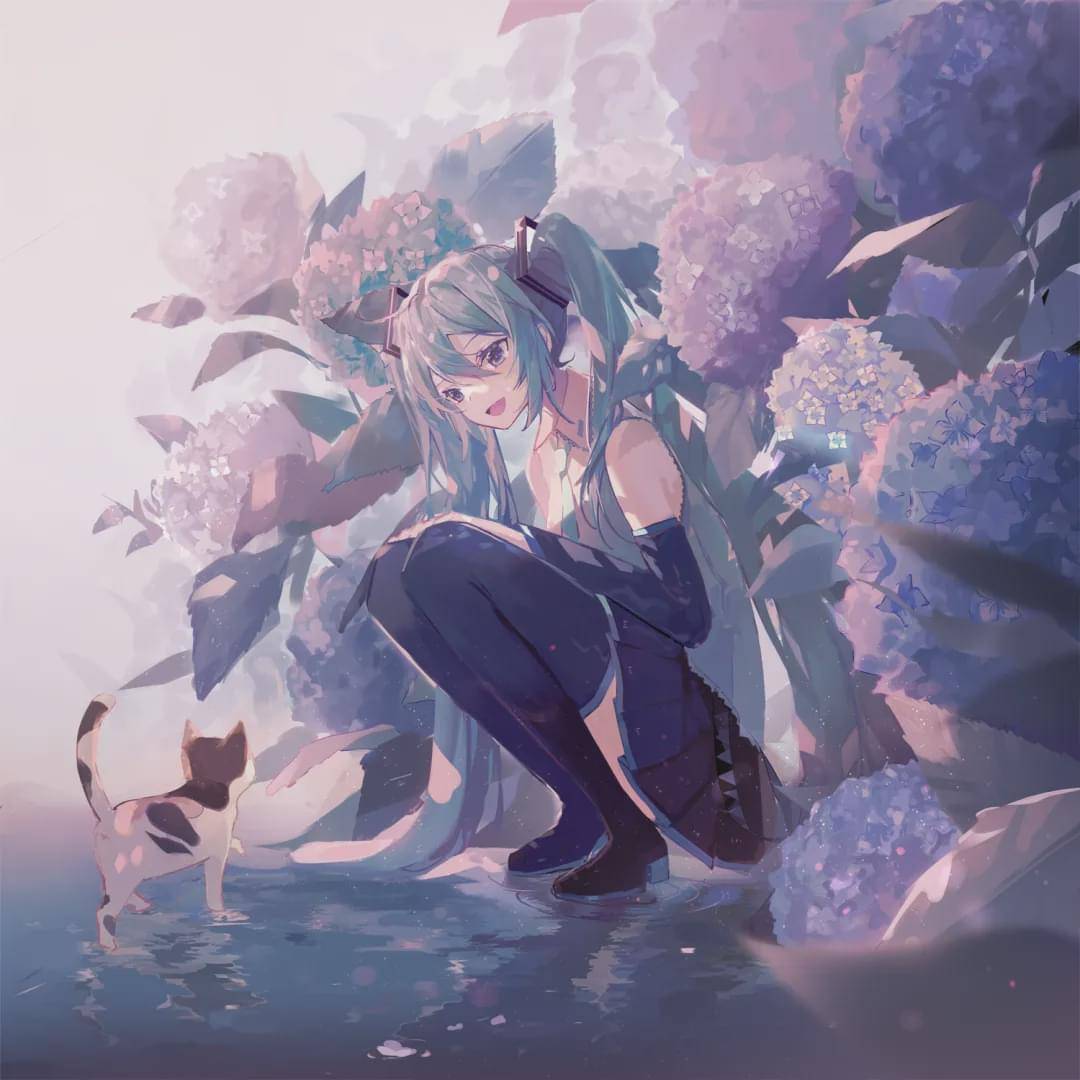 动漫美图初音未来