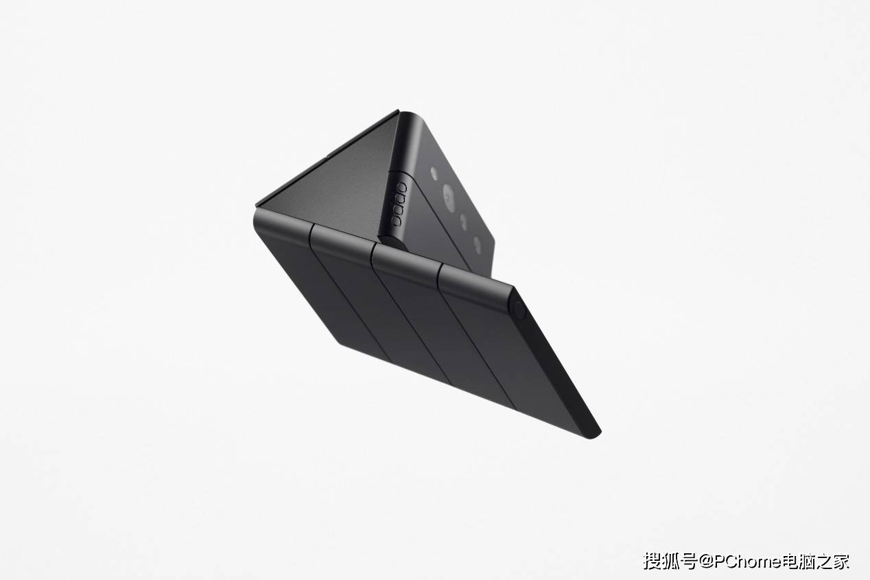 突破|三折叠玩法新突破 OPPO折叠屏新设计展出