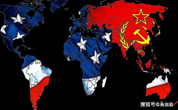 分别是美国和苏联，两国从上世纪50年代到90年代，开启了长达40年的冷战。