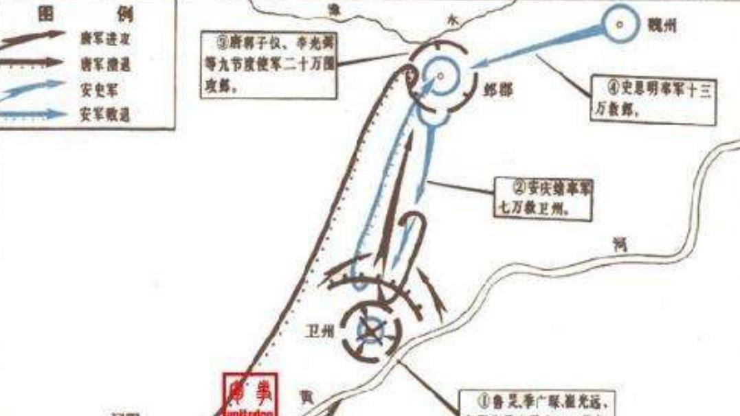 原创史思明的全力反击邺城之战唐军九大节度使为何会败得这么惨