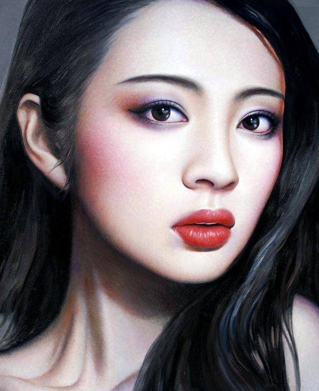图片[20]-青年艺术家张向明油画中的北京女孩-魔性次元