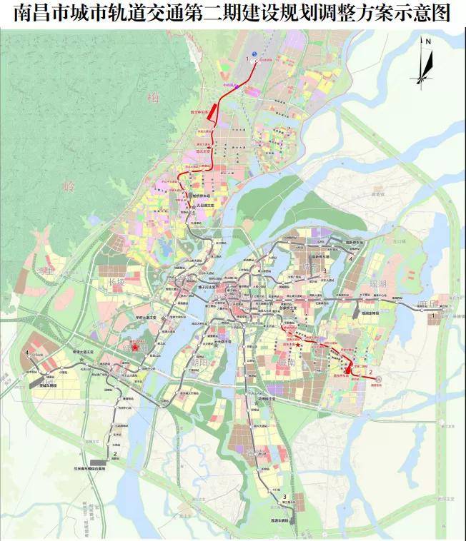 国家发改委公示南昌地铁第二期调整建设