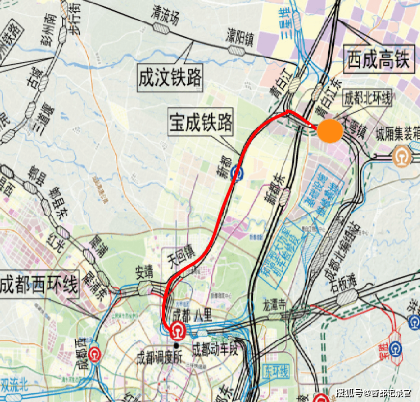 青白江交通运输局刚刚发布青白江所有轨道交通进展,快来看看时间