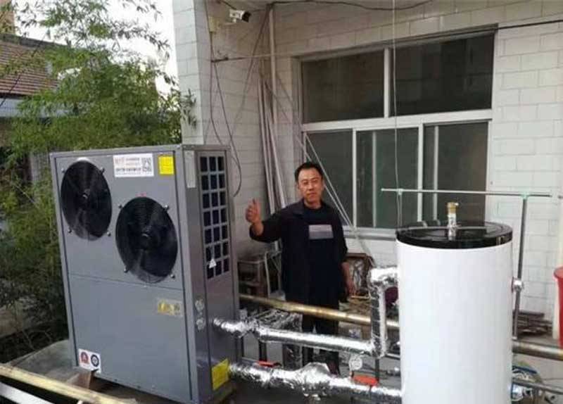 家用空气能热泵采暖设备工作过程中全程水电完全隔离,无任何爆炸,有