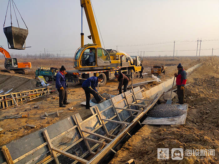 河口区引黄灌区农业节水工程建设再提速