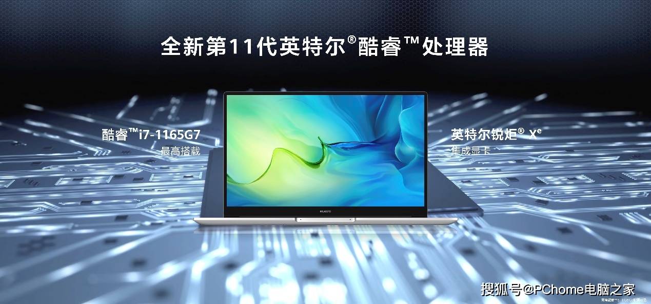 屏幕|换装Intel十一代酷睿 华为MateBook D升级上市4999起