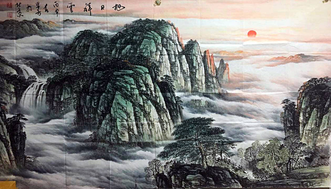 墨宇著名山水画家(周卡)当代山水界的黑马稳健收藏