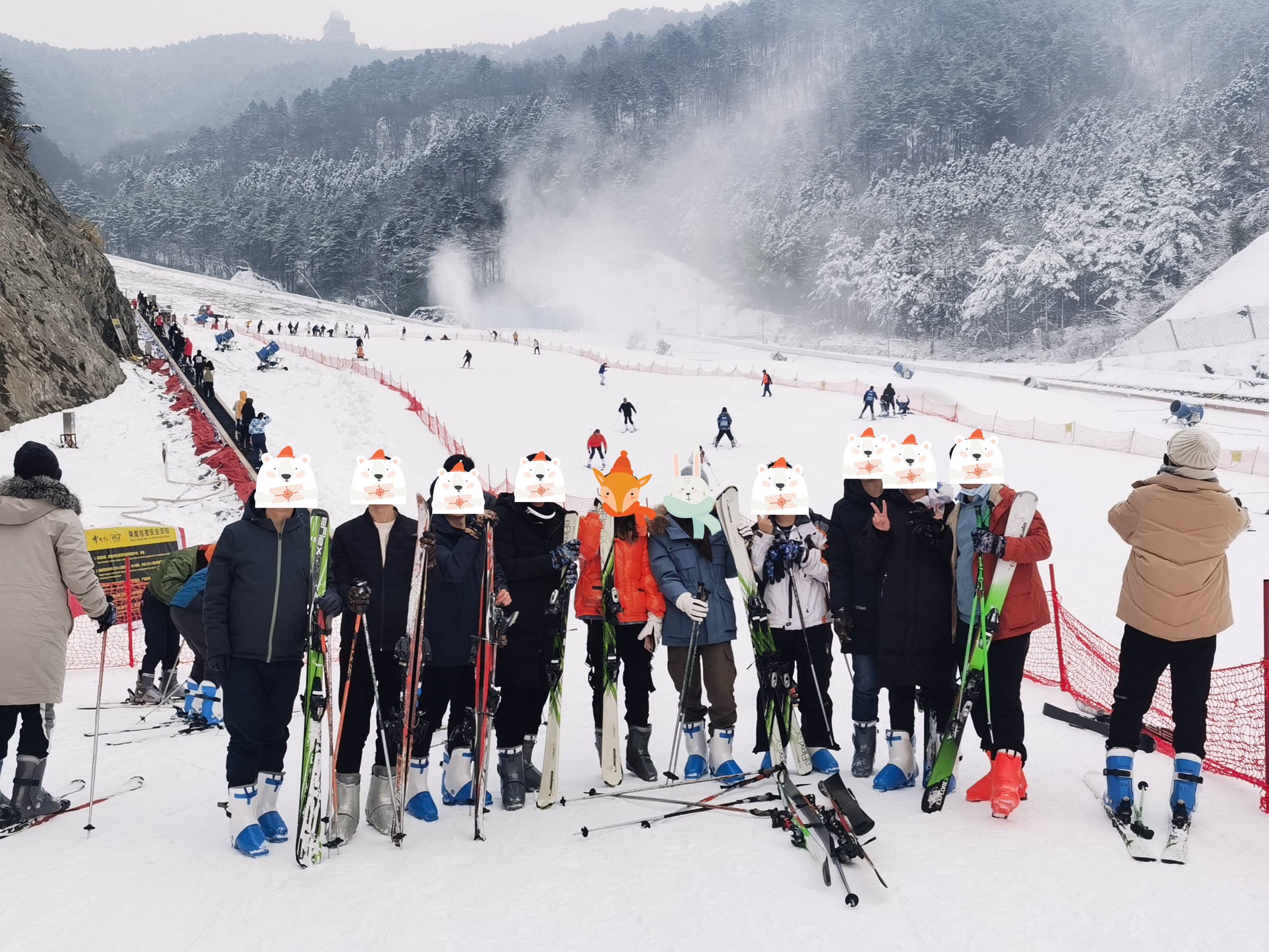 打卡杭州最大的大明山万松岭滑雪场,并附上贴心攻略