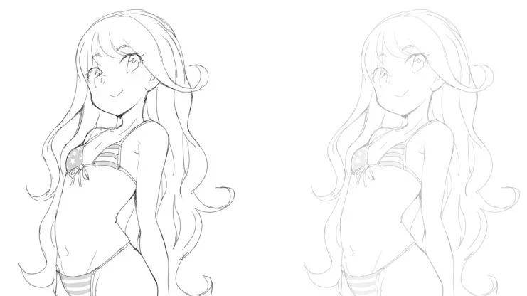 简笔画 手绘 线稿 741_416