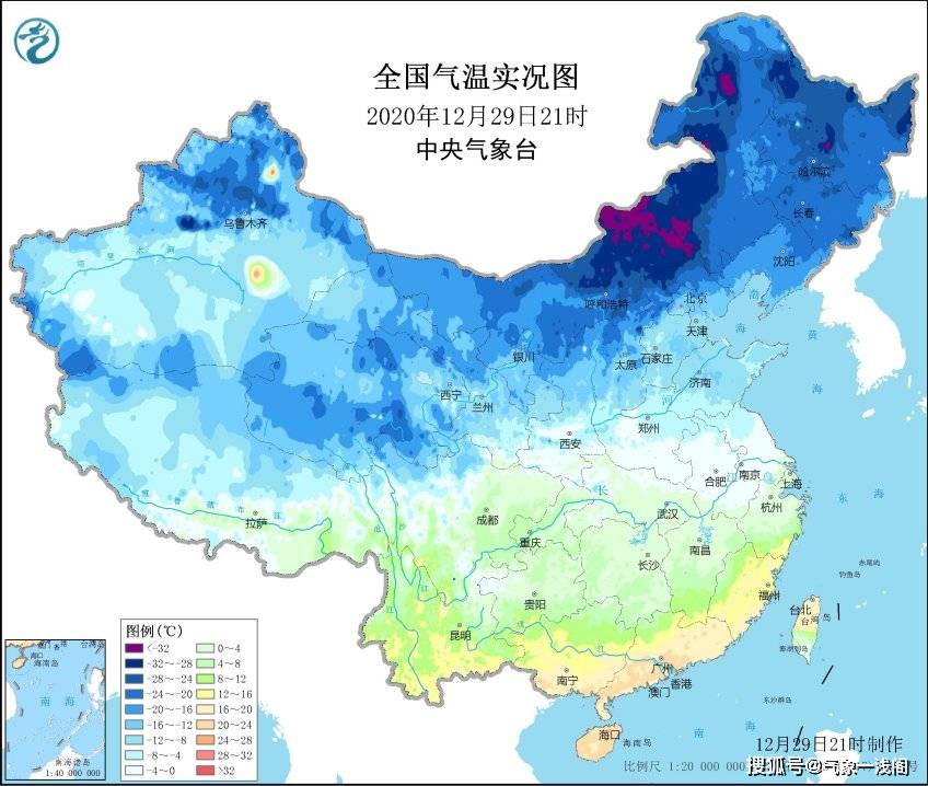 长江以南大降温开始，0℃等温线深入华南，夏朗升至10级强热带风暴