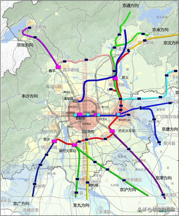2020年最新最全顺义交通蓝图,含t1t2t3轻轨m21城铁