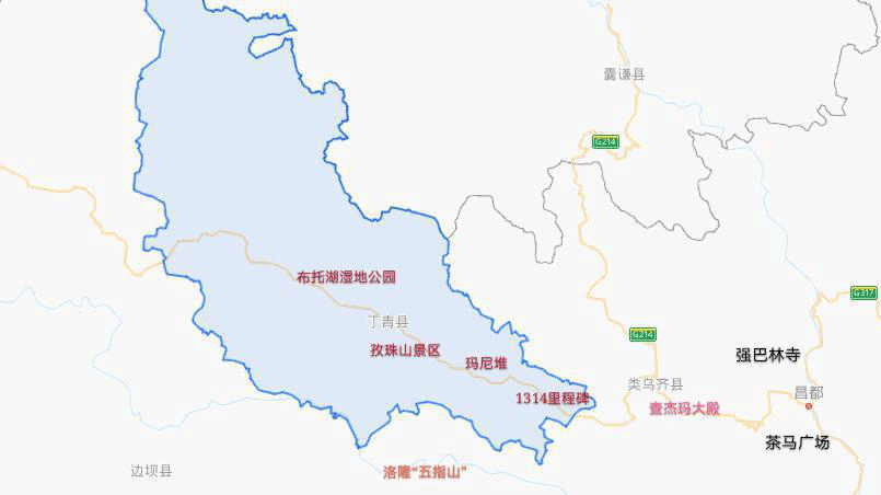 藏东明珠昌都市区类乌齐丁青三天旅游攻略