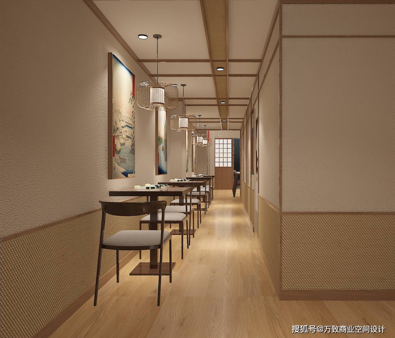 万致设计 | 浓厚的日式餐厅装修，南宁『七星』日料店设计-搜狐大视野-搜狐新闻