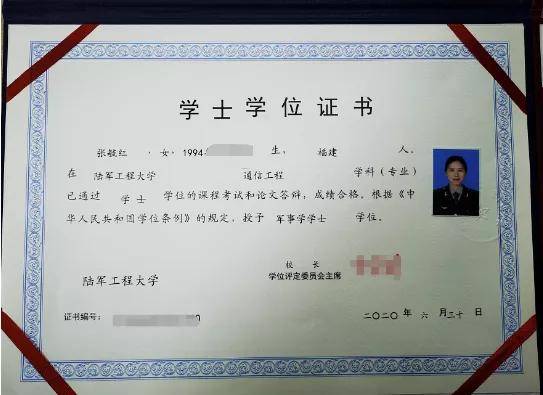科的毕业证书和学位证书张毓红的本科毕业证书▼张毓红的学士学位证书▼