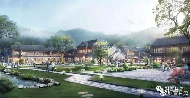 财富甘肃 | 15200亩蓝城·忠恒桃花源康养小镇奠基-搜狐大视野-搜狐新闻