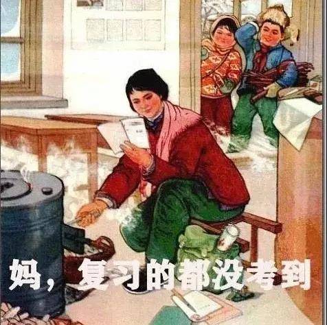 中年老母亲《期末求生图鉴,哈哈哈哈…_复习