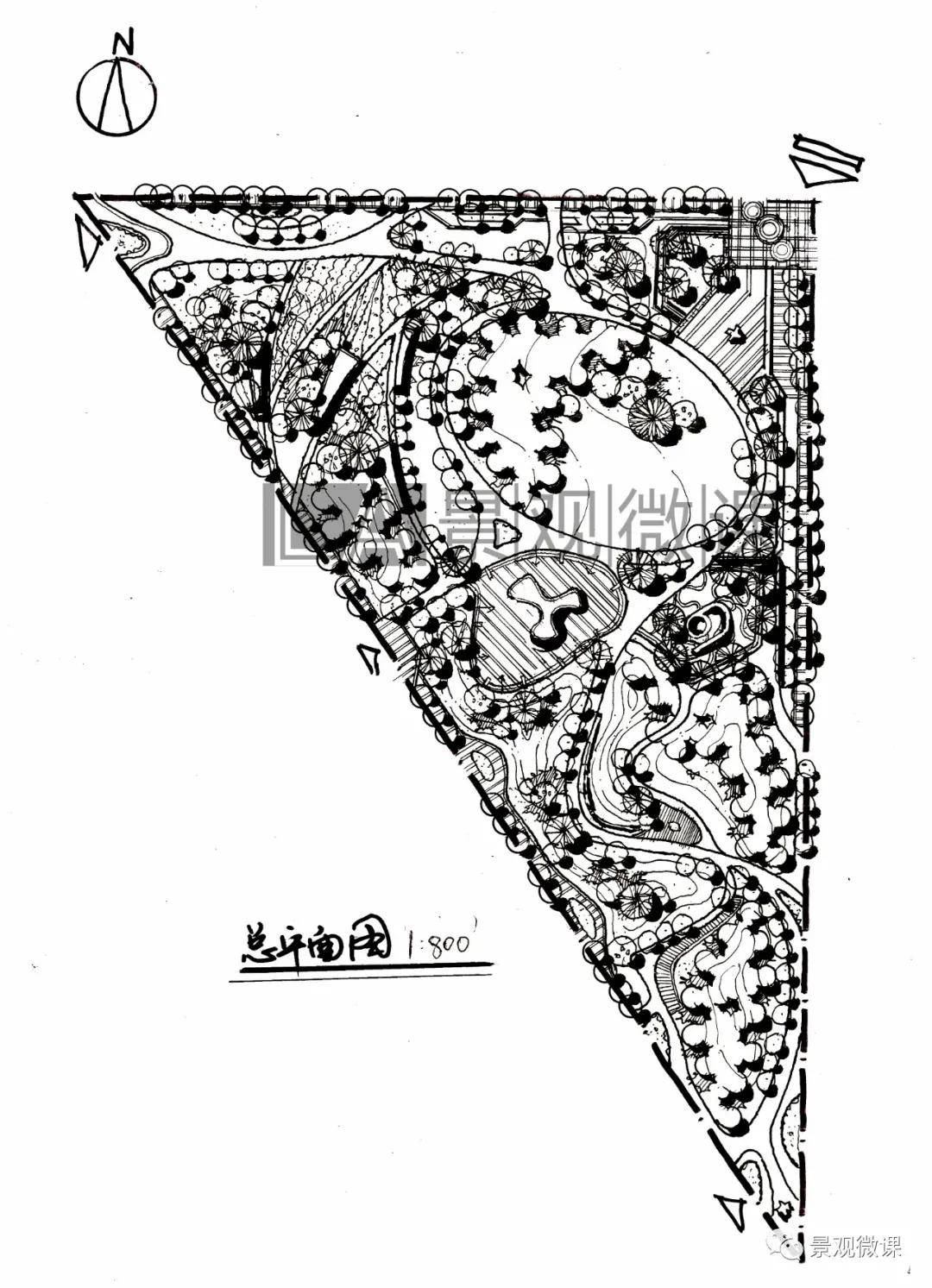 城市公共绿地设计-南京林业大学2021环艺景观真题解析