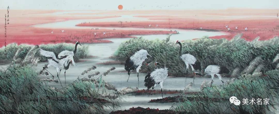 中国画名家——画家石建勋作品欣赏