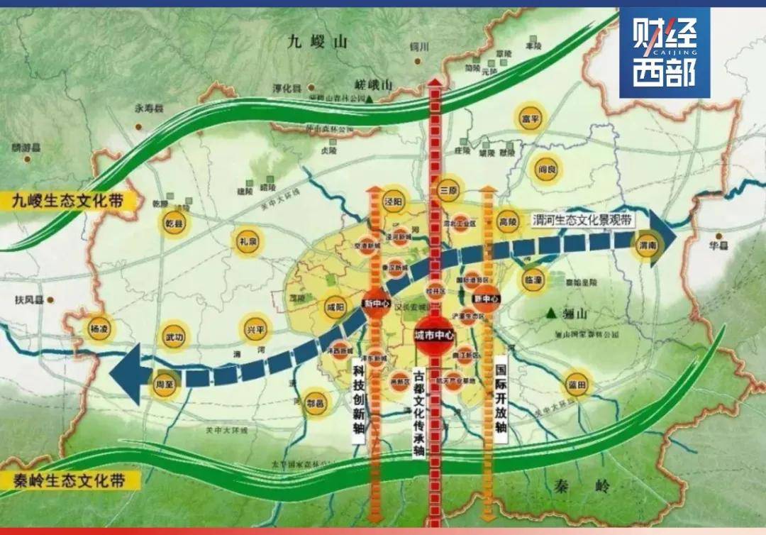 西安"北跨",揭秘中轴线上的新坐标_三原县