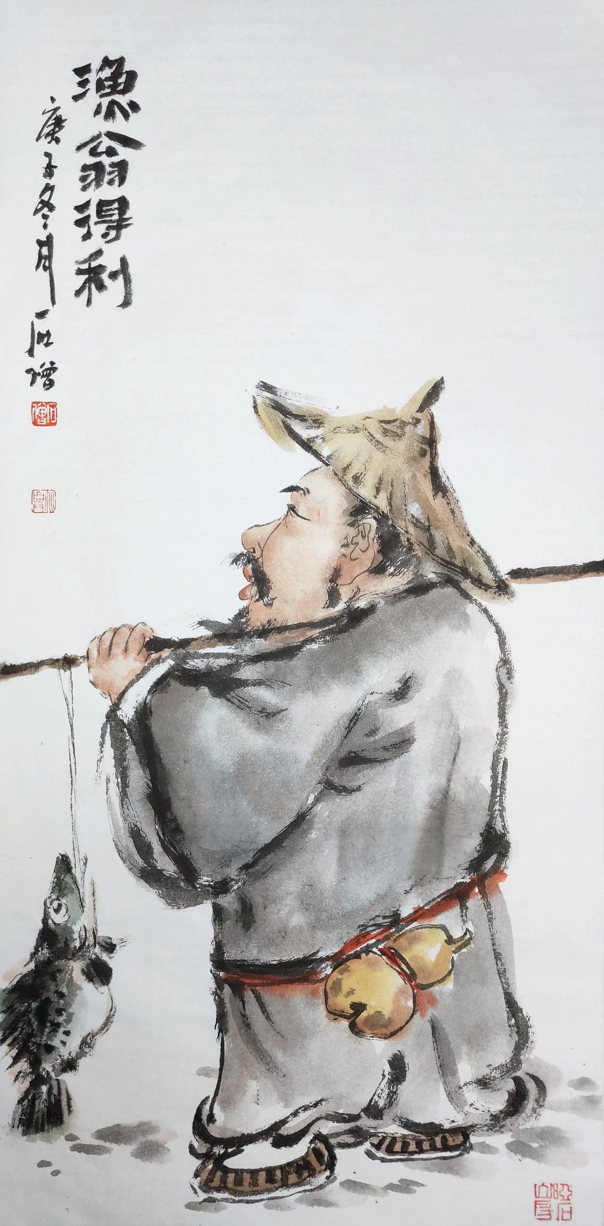 画家石僧作品欣赏_国画