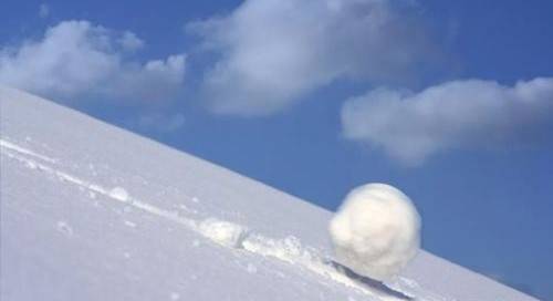 滚雪球效应,玩过的皮友举手!很爽的哦