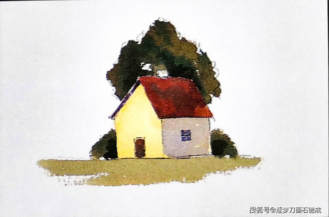 绘画干货2—怎样让你的画达到动静平衡_画面