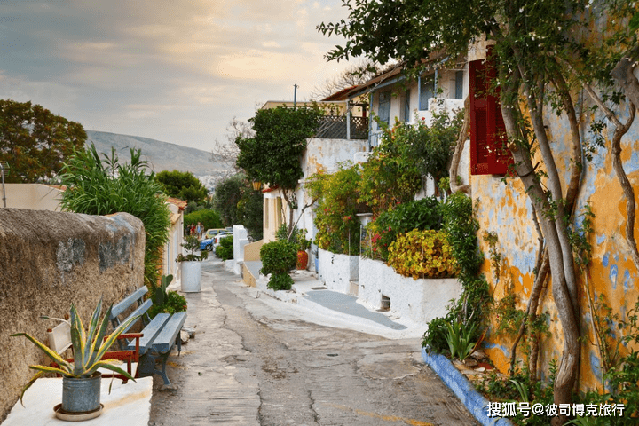 希腊阿纳菲奥提卡——雅典卫城旁的美丽小镇