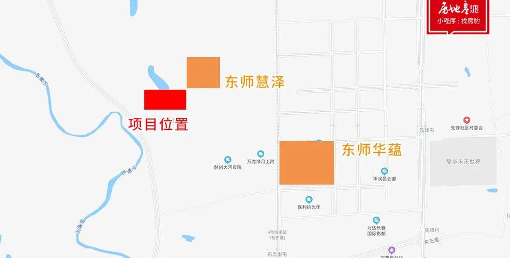 位于河东街与净乙六路交会处,临东师华蕴学校和东师慧泽学校