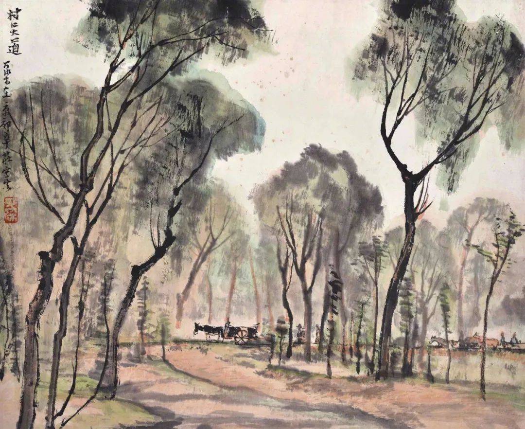 大师李可染山水画作品选赏