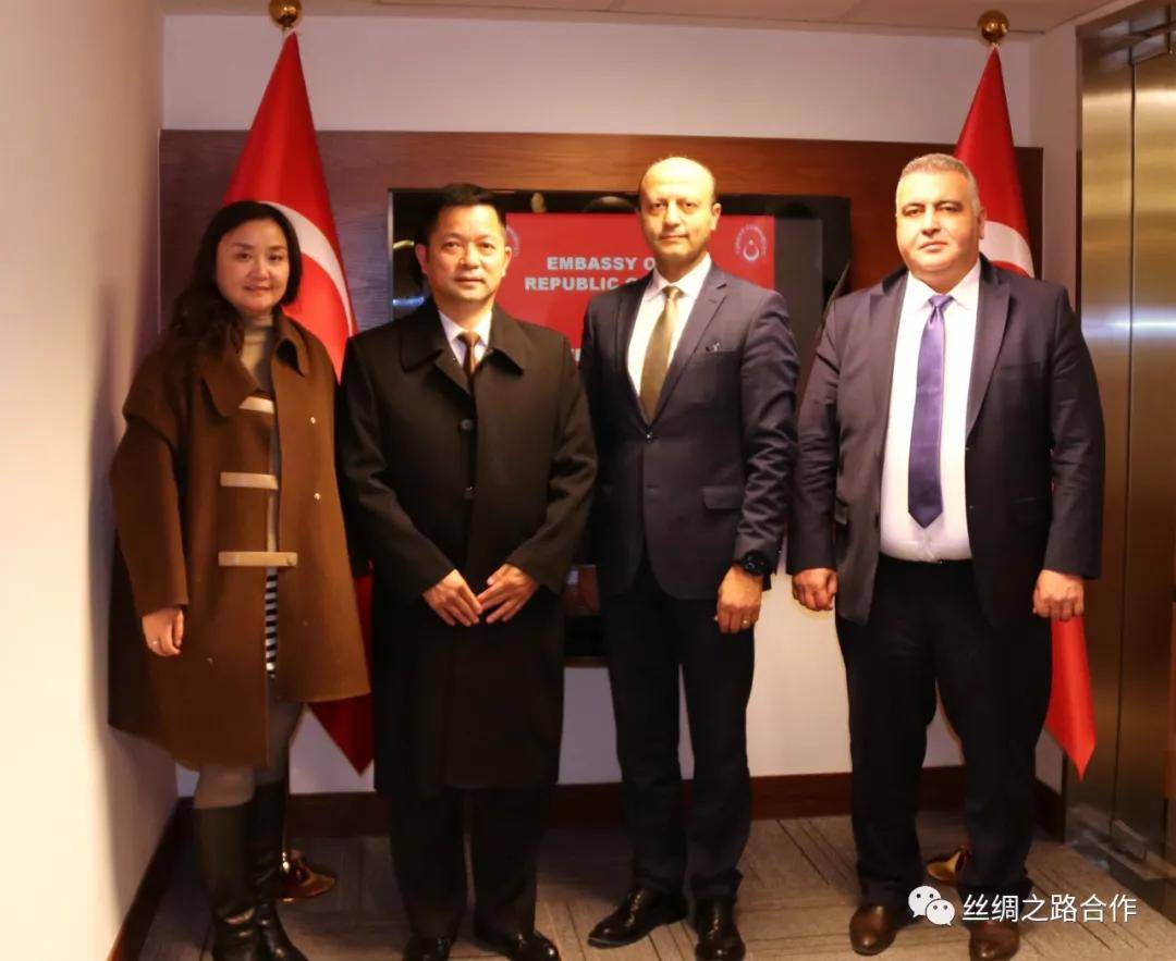 曹志辉与土耳其商务参赞哈坎·科查特奇再谈合作