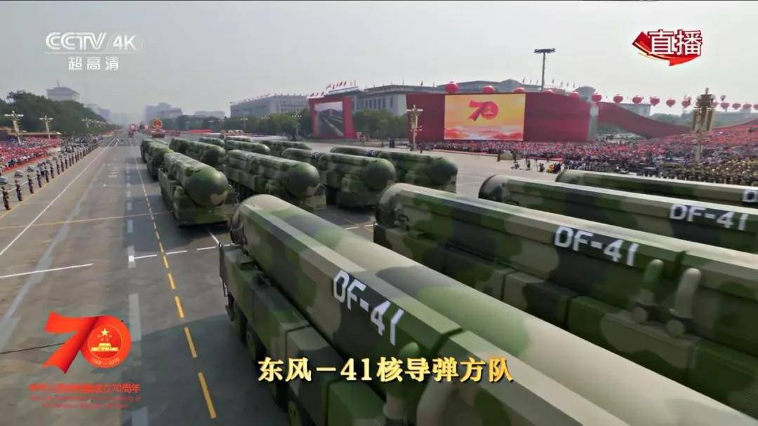 火箭军df31ag整齐列队,df41不香吗为什么还用df31