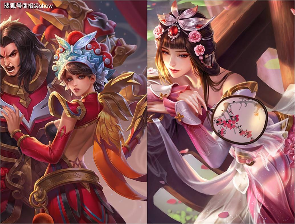 甄姬-游园惊梦,虞姬-霸王别姬