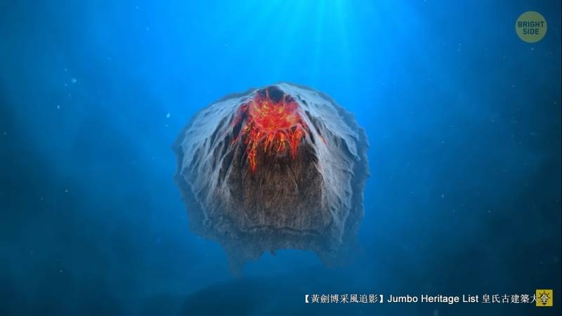 第4314回海底火山喷发熔岩佛得角明神礁龟屿