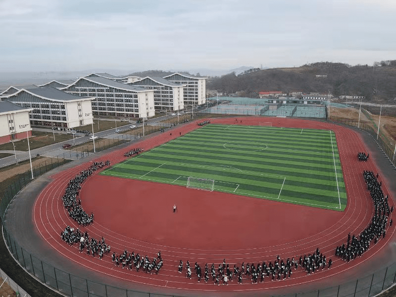 大学城东区建成招生(供图:庄河市融媒体中心)