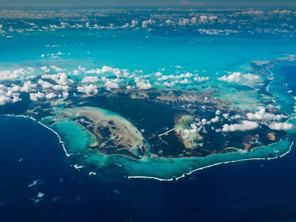 巴哈马群岛航拍图