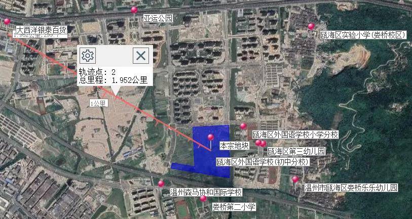 瓯海超150亩土拍大戏经过470轮终于大结局,还没出生就是学区房你说牛