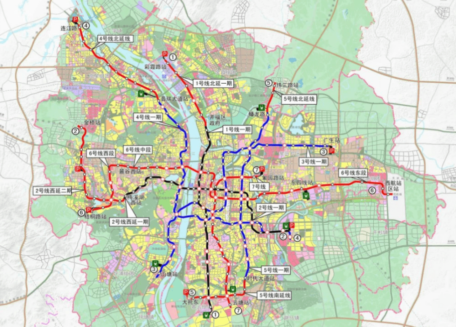 长沙地铁7号线预计今年开工 地铁三期调整方案拟下半年报批