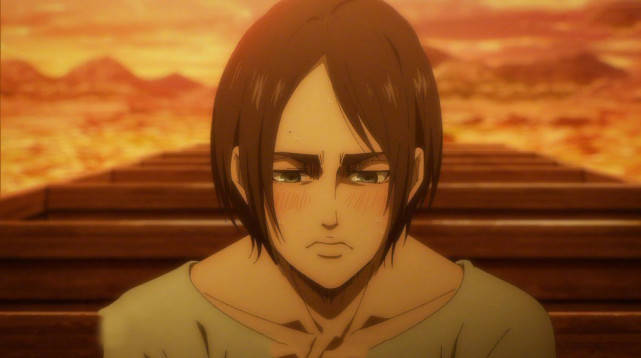 进击的巨人:三笠皇室身份公开,女王已经怀孕,表情让人心疼