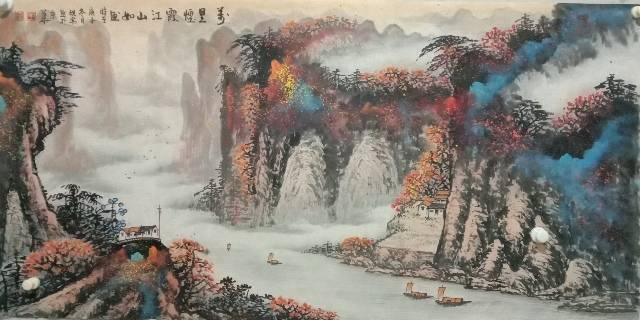 【画家润格】2021年画家王现宾作品拍卖与画廊价格-官讯_山水