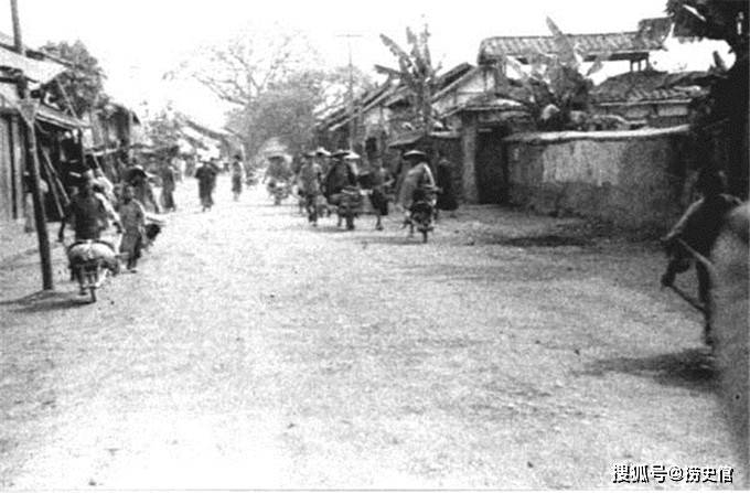 老照片,1944年中美联合抗日时期的成都新津街景-搜狐大视野-搜狐新闻